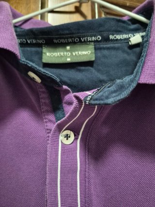 Polo Roberto Verino Morado Talla M