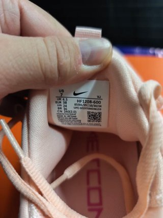 Nike Free Mujer Rosa/Blanco