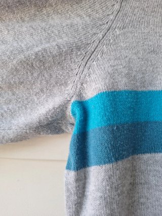 Jersey Jack & Jones rayas azul Talla M