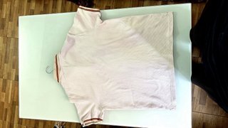 Polo Cuarto Cremallera Unisex - Beige/Rosa, Talla