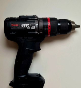 Taladro percutor KRESS KUC35B 20V 150Nm.