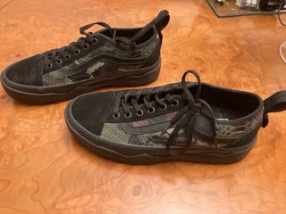Zapatillas Vans Camuflaje Negro Verde