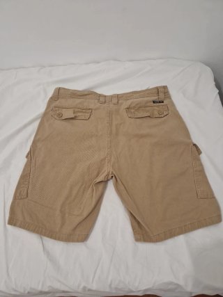 Bermuda cargo hombre beige talla 42 M (32 american