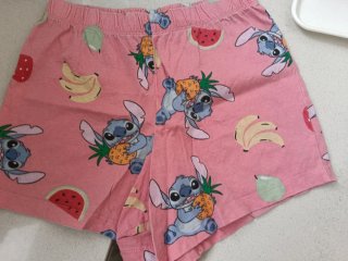 Pijama Verano Stitch Frutas de talla 9-10]