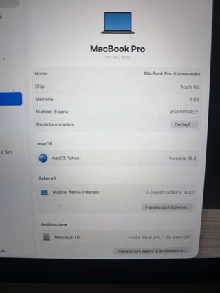 MacBook Pro 13 M2 2022