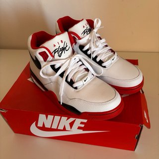 Nike Flight Legacy Rojo Blanco Talla 42