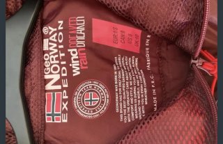 Cortavientos Geographical Norway mujer S.