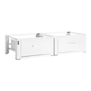 Base Lavatrice Asciugatrice con Cassetto Bianco