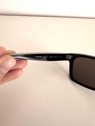 Gafas de sol Chanel negras y marrones