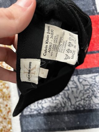 Cappellino Calvin Klein vintage nero