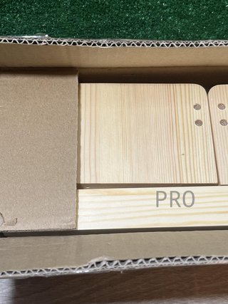 Set di 3 scaffali in legno NATURE SUPPLIES