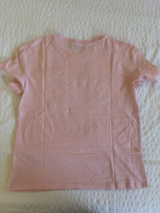 Camiseta Rosa Kansas Talla S Bershka