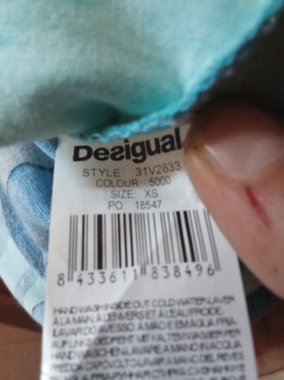 Abito Desigual Multicolor Taglia S