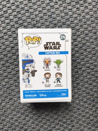 FunkoPop! Star Wars Capitán Rex 274 cabeza obscila
