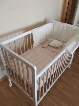 Cuna Zara Home Blanca Madera