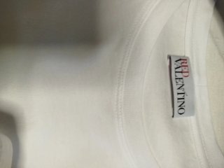 T-shirt Red Valentino bianca donna