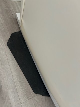 Sillón de lactancia blanco