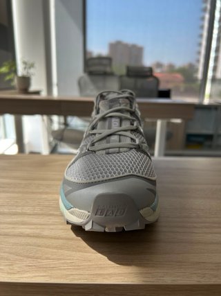 Zapatillas Salomon Gris y Turquesa