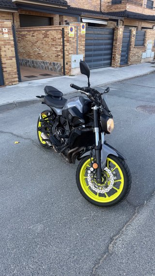 Yamaha MT-07 ABS A2 2017 Gris/Amarillo