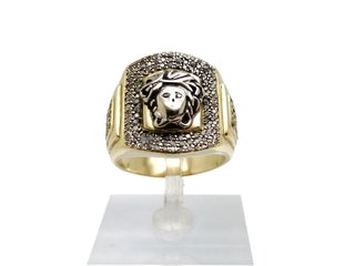 Anillo de Oro 18 Kt. 16 gr. de segunda mano
