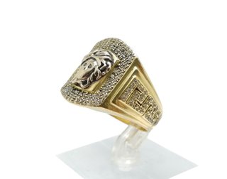 Anillo de Oro 18 Kt. 16 gr. de segunda mano