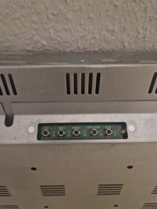 Pantalla, monitor, para máquinas arcade.