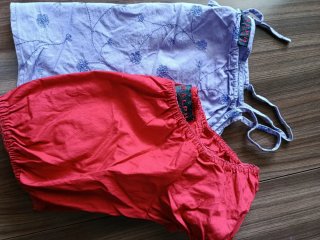 Ralph Lauren Tops Morado y Rojo