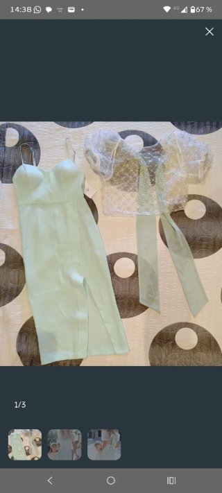 Vestido Silvia Navarro Talla 40