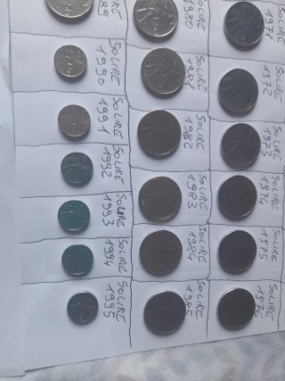 39 Monete 50 Lire Italia - Varie Annate diverse