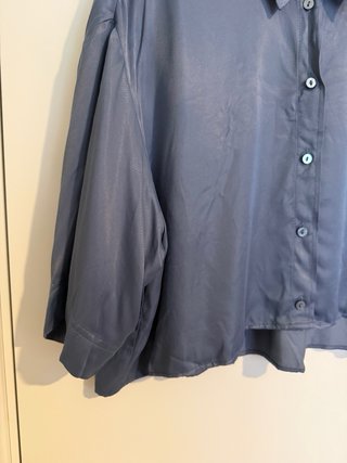 Camisa Zara azul tamanho XS