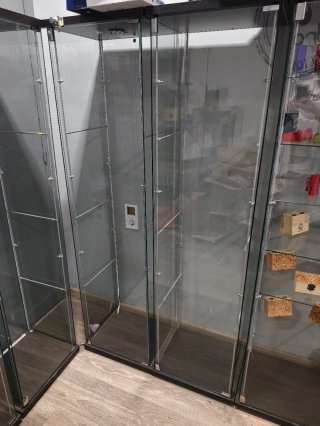 Vitrinas Cristal Ikea Negras