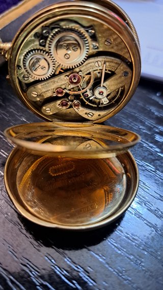 Reloj Bolsillo Antiguo Paul Jeannot Paris