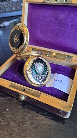 Reloj Bolsillo Antiguo Paul Jeannot Paris