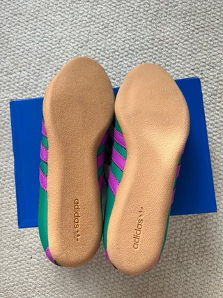 Zapatillas Adidas Tokyo Retro Verde/Rosa Talla 39