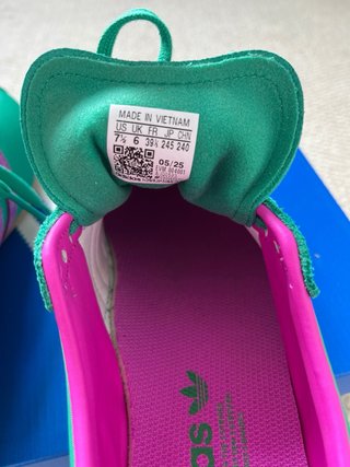 Zapatillas Adidas Tokyo Retro Verde/Rosa Talla 39