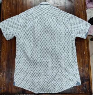 Camicia Cotton & Silk manica corta - M