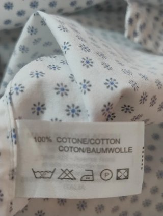 Camicia Cotton & Silk manica corta - M
