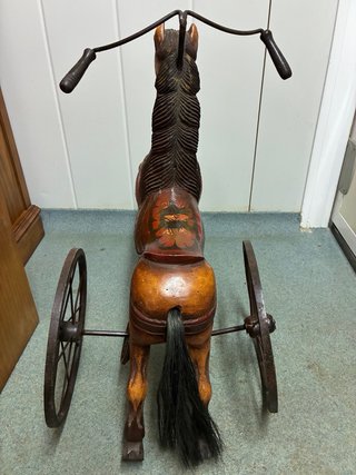 Triciclo de caballo niños de colección