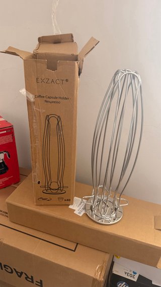 Estante para cápsulas de café
