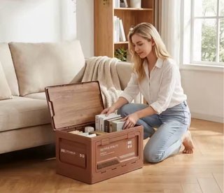 Caja Almacenamiento Plegable Camping NUEVA