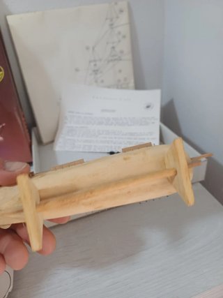 Maqueta Barco Bounty Kit Madera, montaje