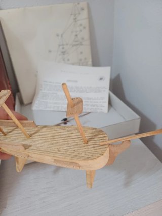 Maqueta Barco Bounty Kit Madera, montaje