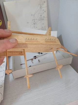 Maqueta Barco Bounty Kit Madera, montaje