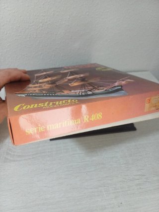 Maqueta Barco Bounty Kit Madera, montaje