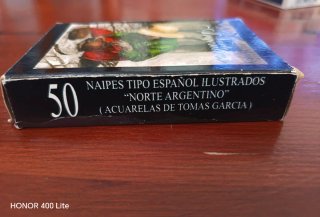 Baraja Naipes Norte Argentino