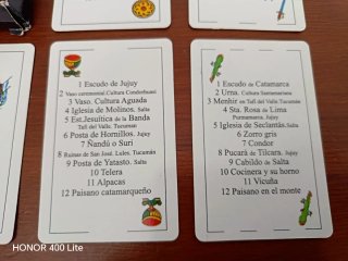Baraja Naipes Norte Argentino