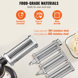 Set 3 Rulli Sfogliapasta KitchenAid Acciaio Inox