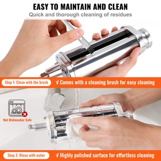 Set 3 Rulli Sfogliapasta KitchenAid Acciaio Inox
