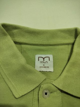 Camisa Polo Milano Algodón Piqué Verde M
