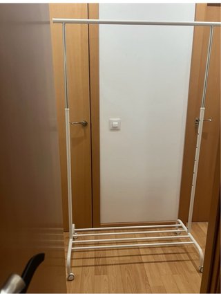 Burro Perchero IKEA Blanco